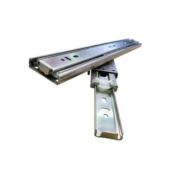 2 X Standard Duty 45Kg Non Locking Drawer Slides / Runners