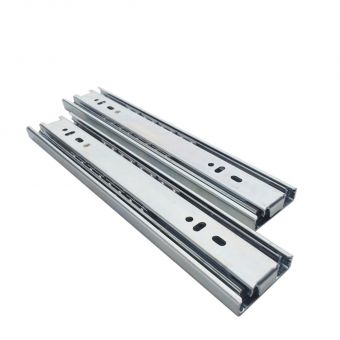 2 X Standard Duty 125Kg Non Locking Drawer Slide / Runners