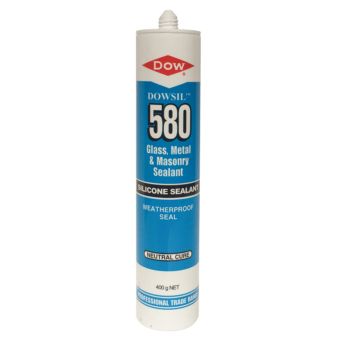 Dowsil 580 Glass, Metal and Masonry Sealant 300ml