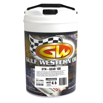 Gulf Western Syn-Gear Industrial Gear Oil 100