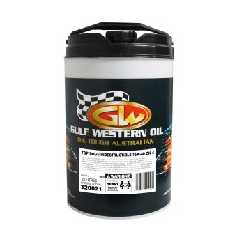 Gulf Western Top Dog Indestructible 15W-40 CL-4