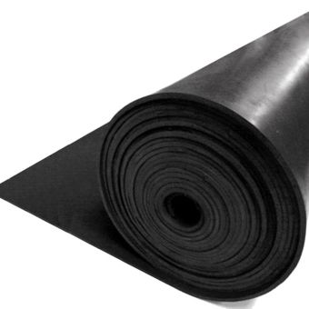 Natural Insertion Rubber Gasket Roll Tear Resistance 1000mm X 300mm [1.5mm - 3mm Thickness]