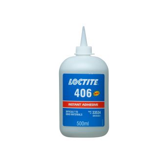 Loctite 406  Low Viscosity Instant Adhesive For Rubbers & Plastics